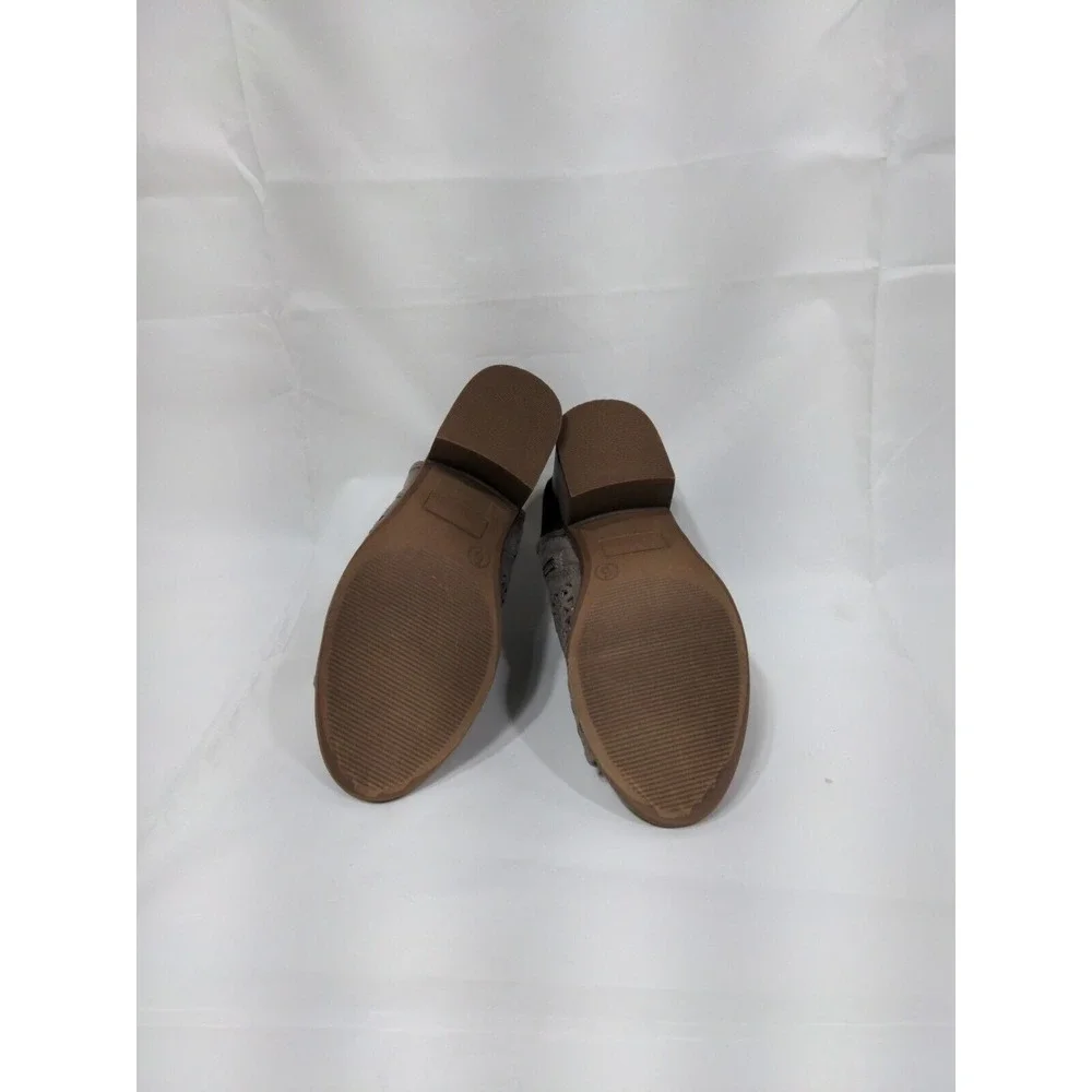 SO‎ Youth Girl's Jayna Zip Up Comfort Ankle Boots Taupe Size 6M